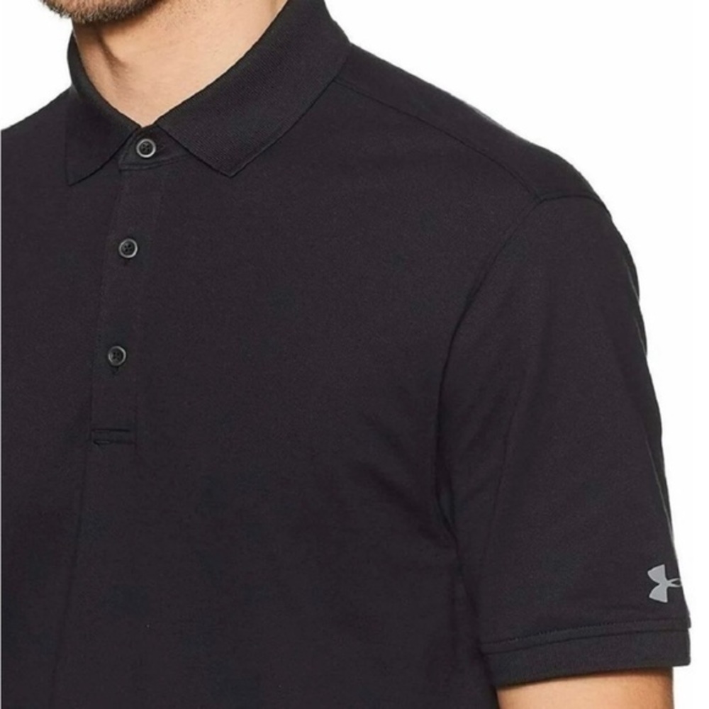 UNDER ARMOUR MEN'S SOLID LOOSE FIT POLO ACTIVE SHIRT UA 1319027 NEW Size M